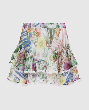 Charo Ruiz White Mist mini skirt 262400