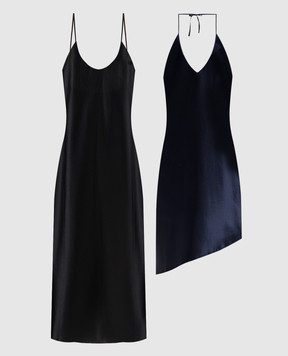 Vetements Double-layered dress WE76DR446BN