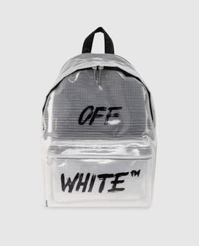 Off-White Children's backpack with logo print OWBNB02F26FB01