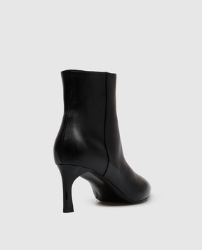 AGL Black leather ankle boots TAYLOR TAYLOR
