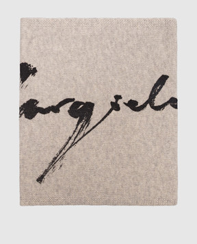 Maison Margiela MM6 Gray scarf with wool S52TE0064M13288