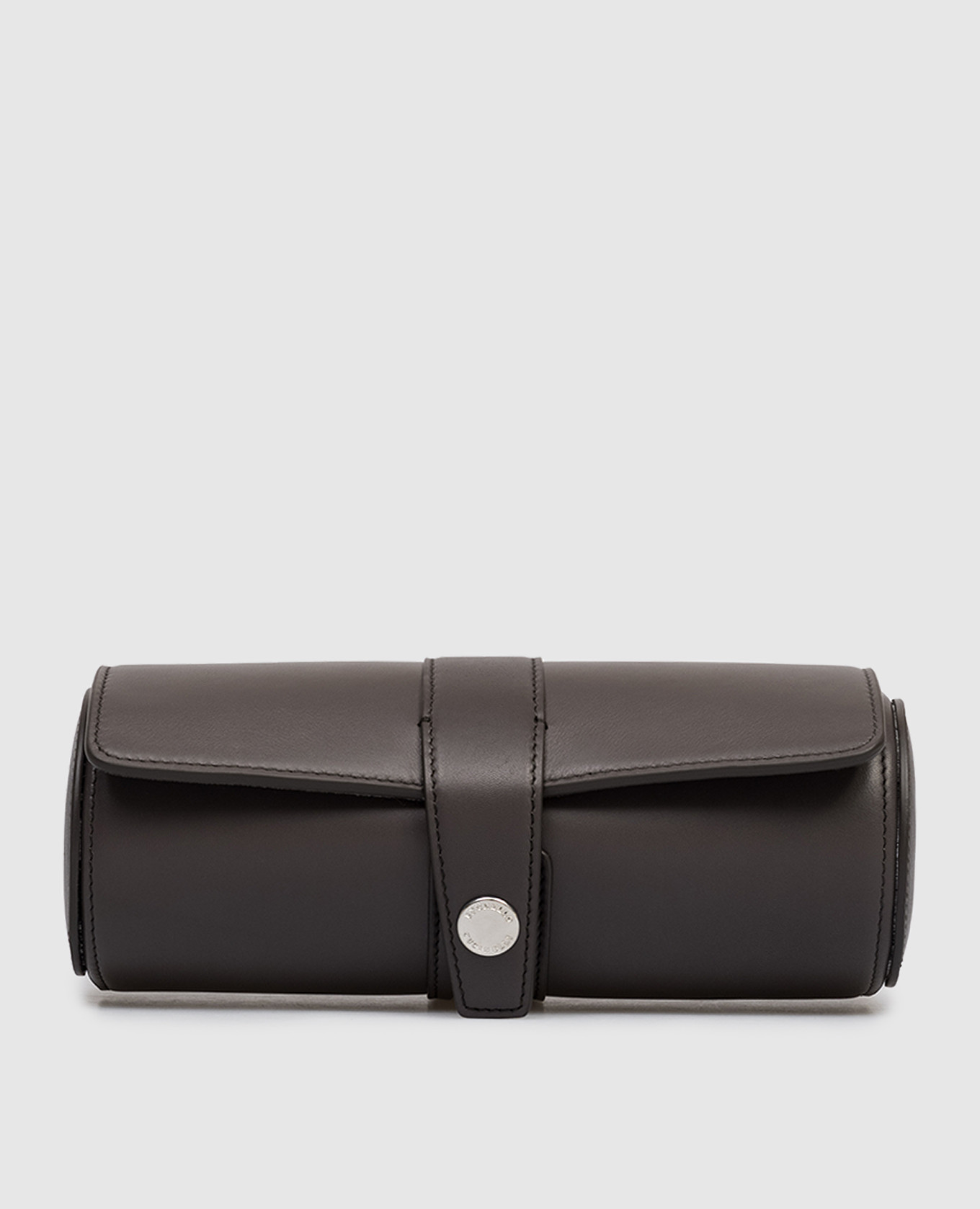 

Brown leather watch case Brunello Cucinelli