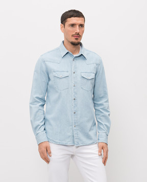 Tom Ford Blue denim shirt HDS001FMC315