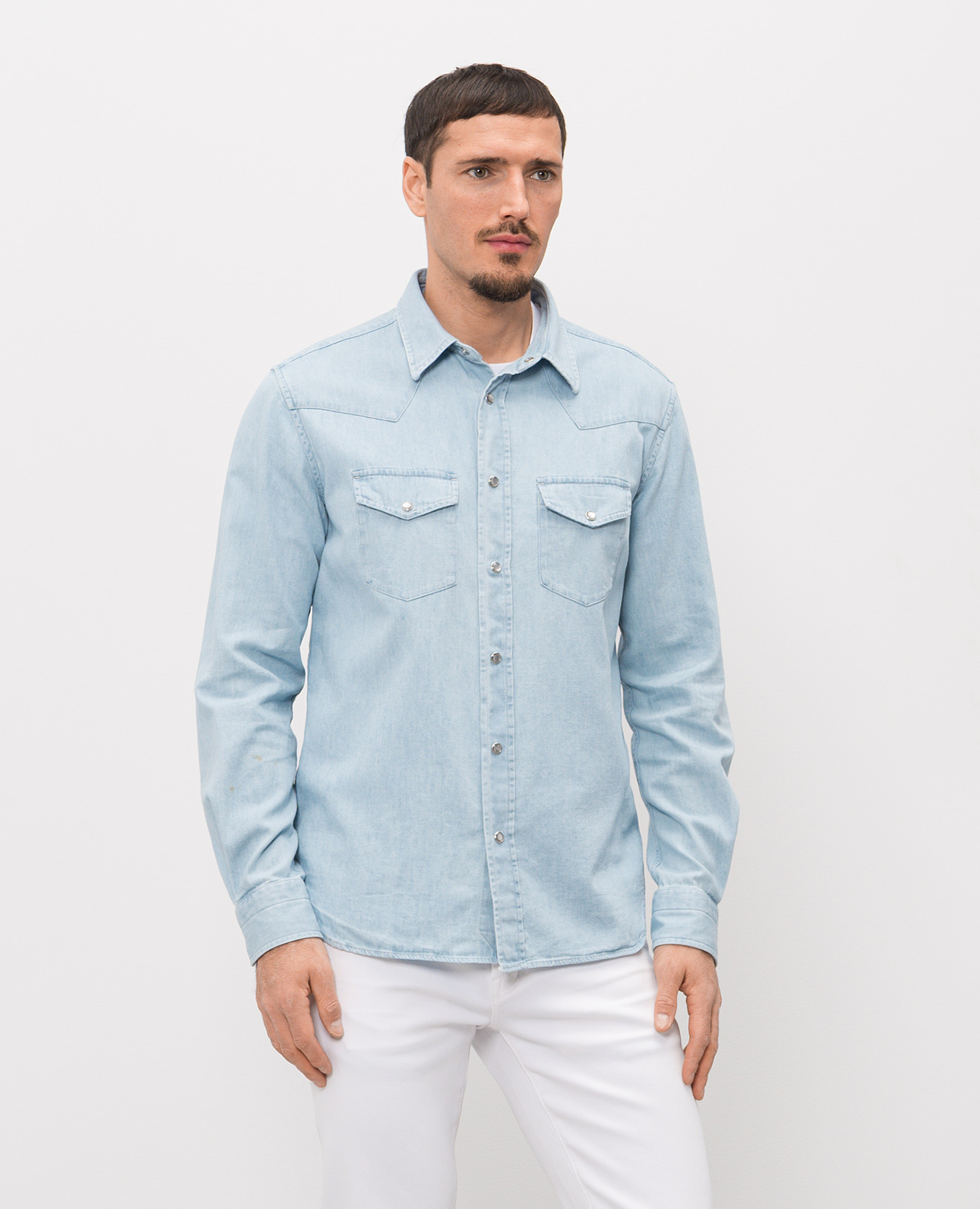 Blue denim shirt Tom Ford 3