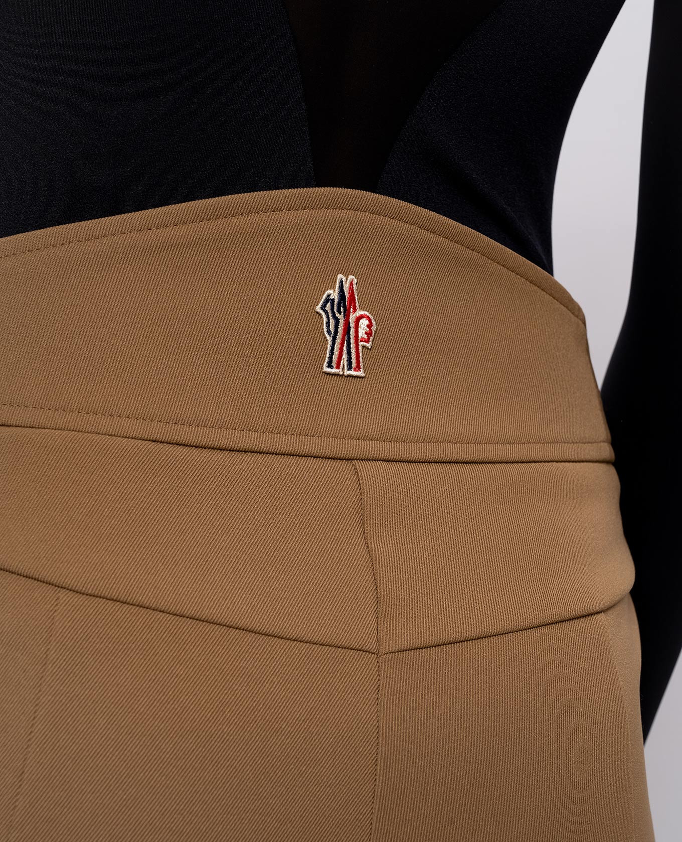 

Brown pants with logo Moncler Grenoble