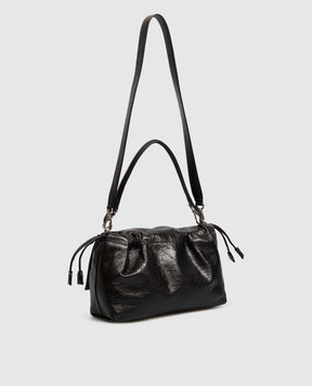 Fendi Black Baguette Soft Leather Bag 8BR857B14M