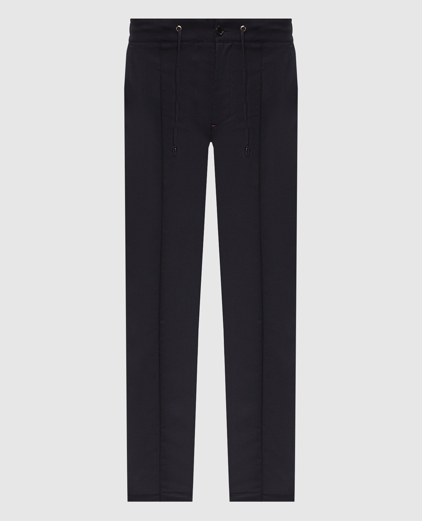 Blue wool pants