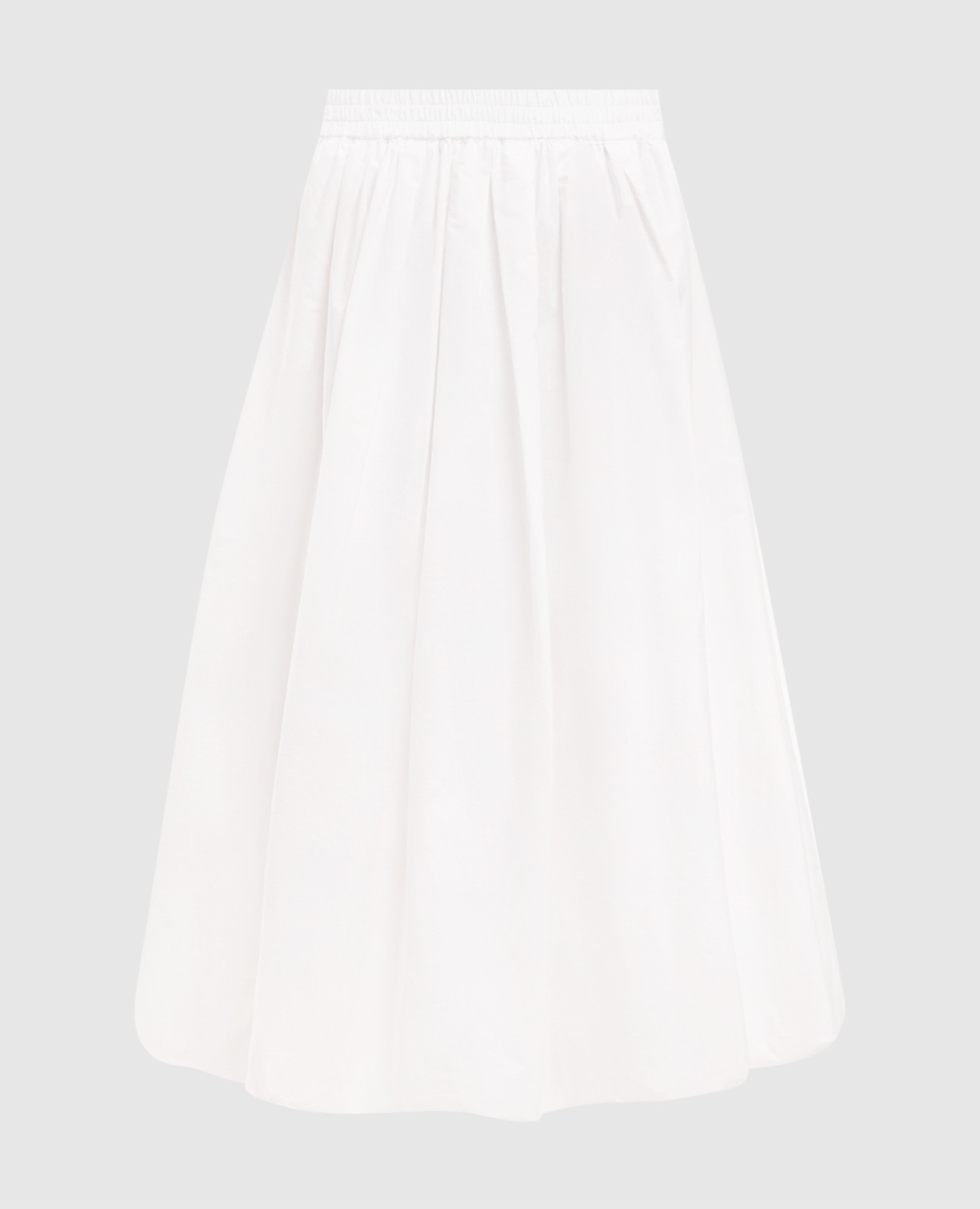 

White skirt WKINUVOLE with drape Max Mara Weekend