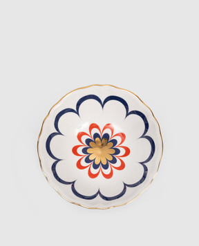 Bitossi Home Porcelain deep plate Flora ABR01061