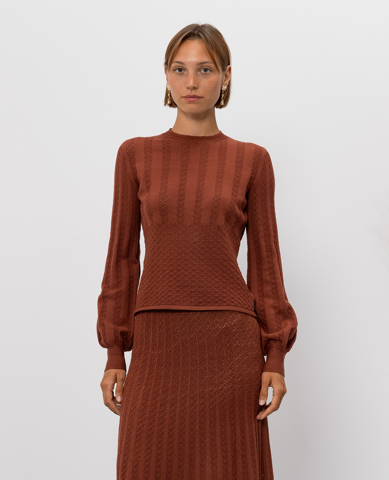 Brown jumper Twinset 3