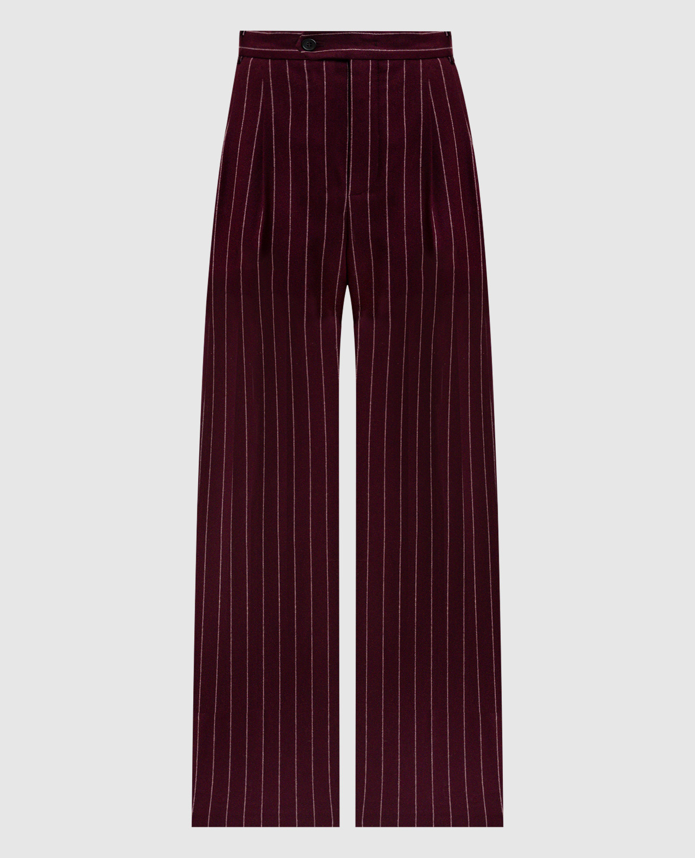 

ON THE ROCK burgundy wool pants Max & Co