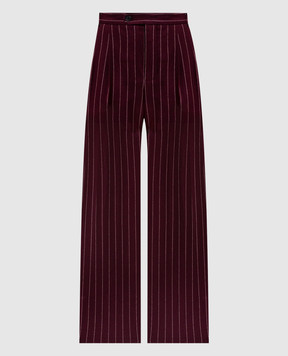 Max & Co ON THE ROCK burgundy wool pants ONTHEROCK