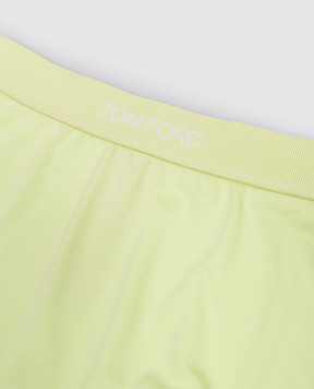Tom Ford Green high-rise panties KNJ008JEX166