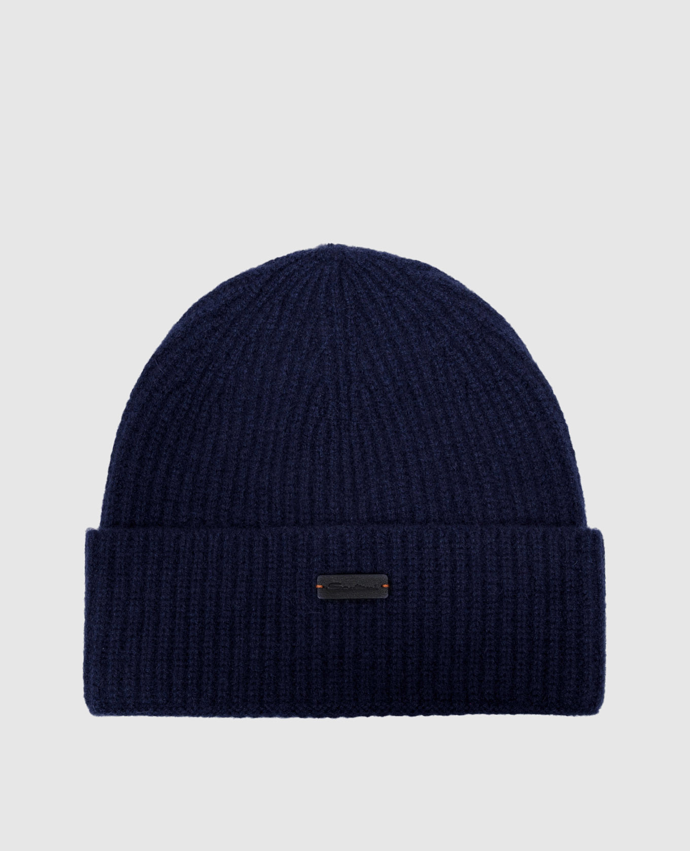 Blue cashmere hat