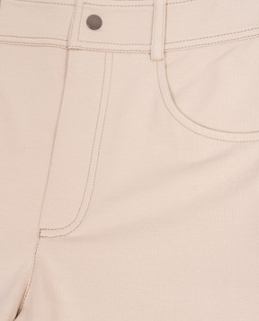 Brunello Cucinelli Children's beige pants BH827E656A