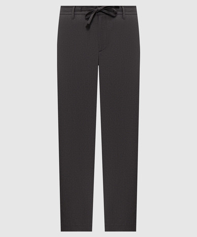 Gray wool pants