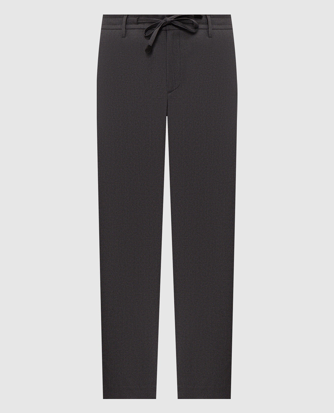 Gray wool pants
