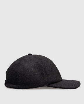 Stefano Ricci Black wool cap MCV54TX34EW0036R