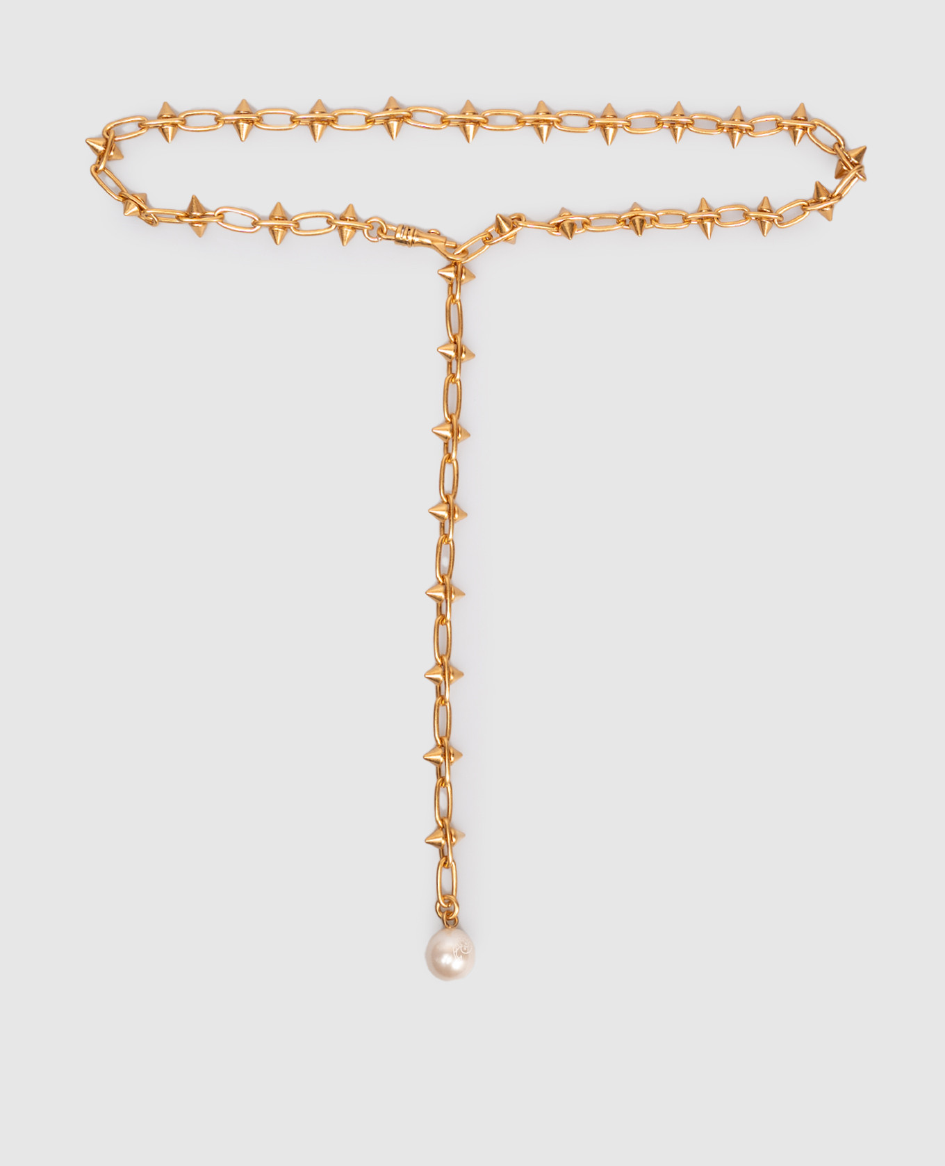 

Gold Punk Necklace with Spikes PUCCI, Golden