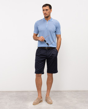 MooRER COTY blue polo COTYVCR