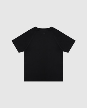 Ami Paris Children's black T-shirt with emblem KTS354726