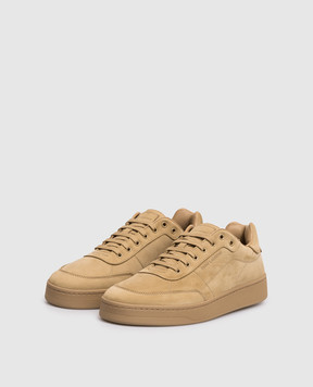 Saint Laurent Brown nubuck SL/61 sneakers 861491AAF86