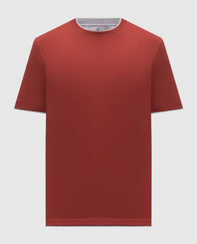 Brunello Cucinelli Terracotta t-shirt M0B137427