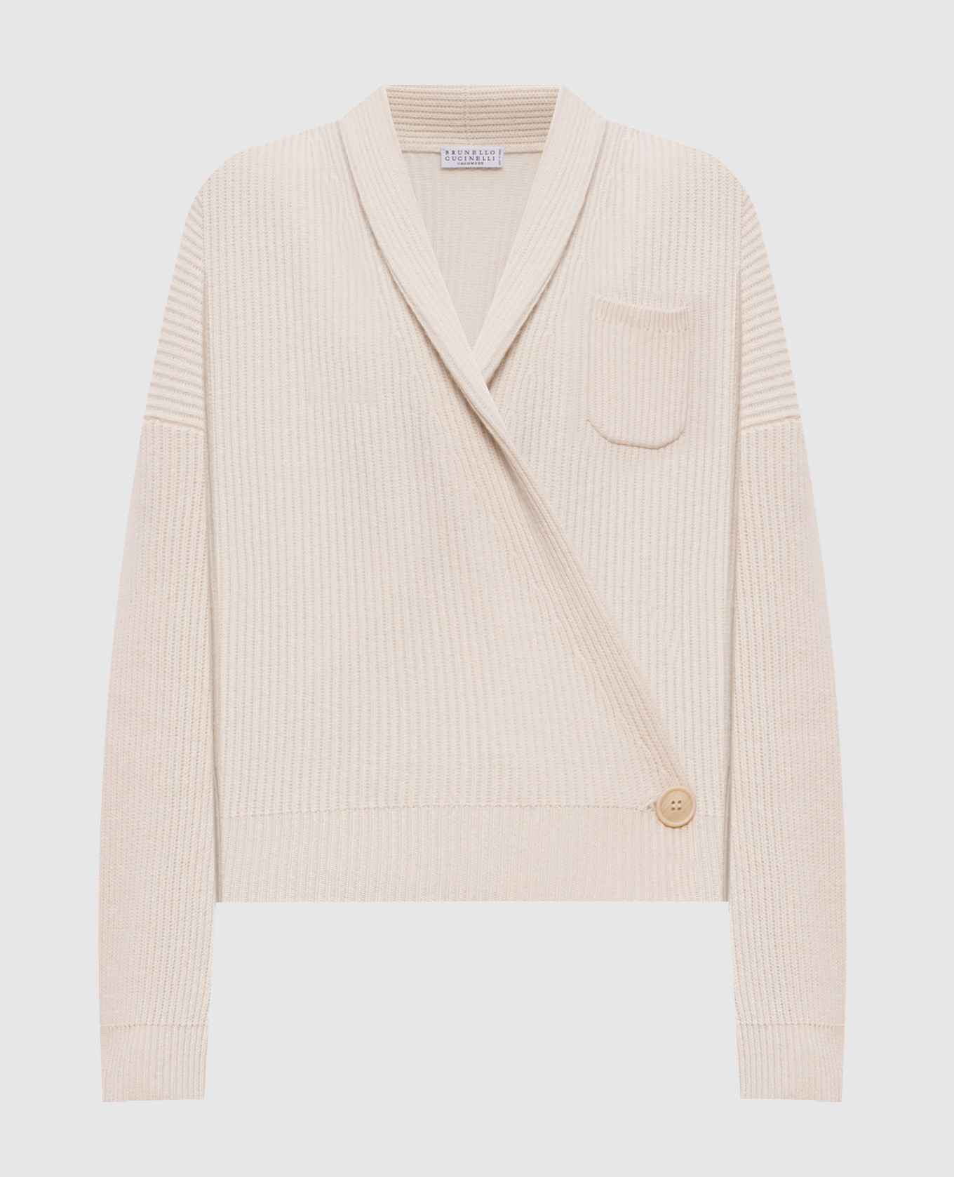 Ivory cashmere cardigan