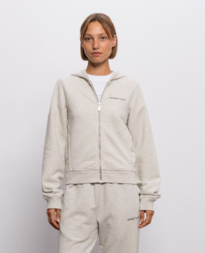 Off-White Beige melange sports jacket 2FE00510T