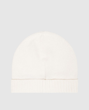 Herno Ivory cashmere hat BER00085D71047