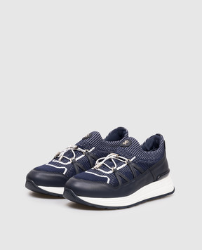 Stefano Ricci Blue combination sneakers UZ26EG2411TSMR