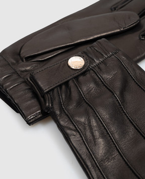 Dolce&Gabbana Black leather gloves BG0189A0844