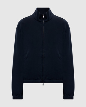 Max Mara Blue LOSO sports jacket MXMESPLOSO
