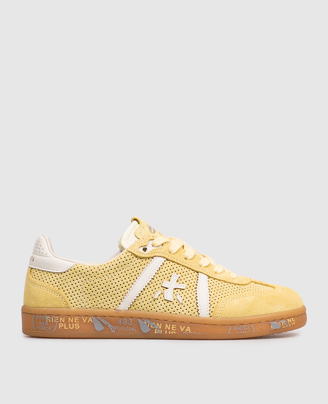 

Bonnied yellow suede sneakers Premiata