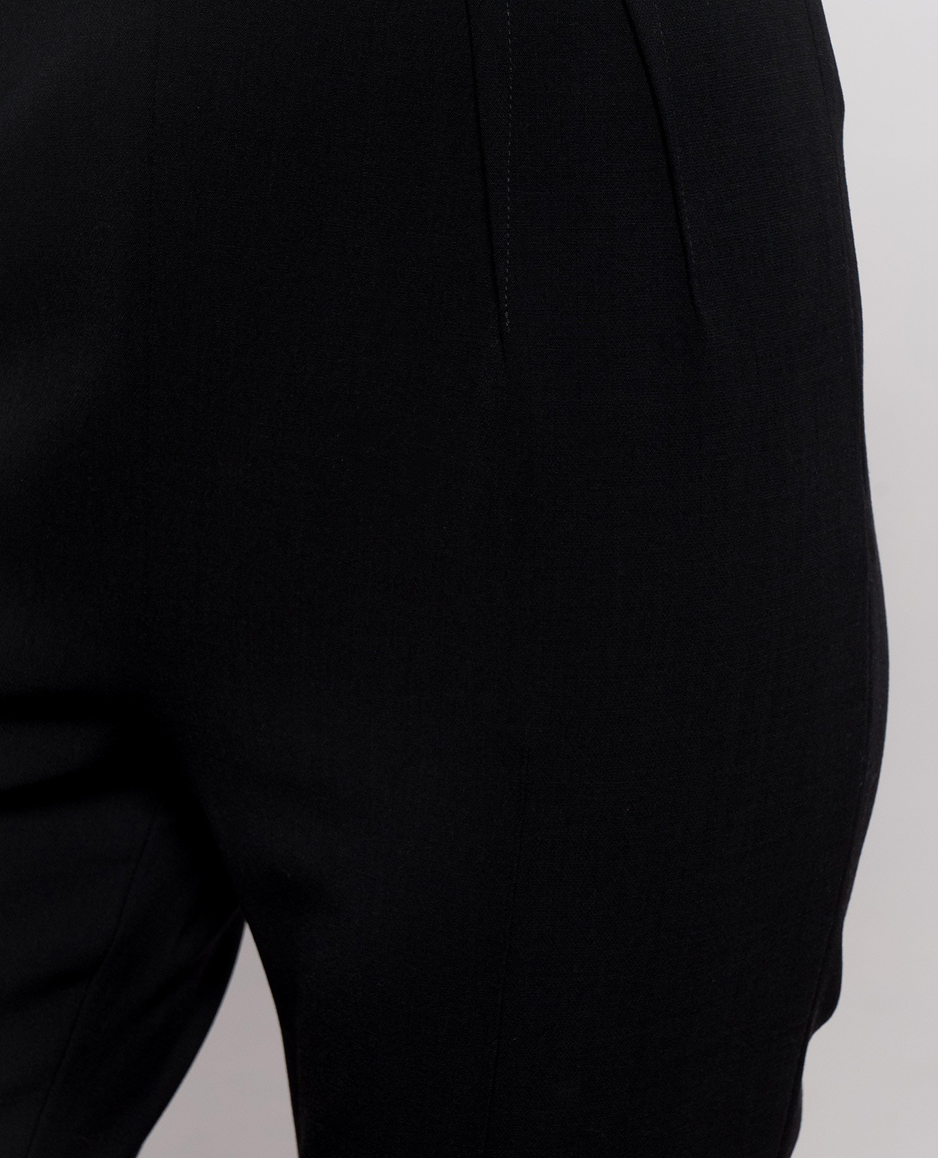 Black wool pants with stripes Thierry Mugler 5