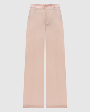 Dondup Beige flared pants with wool DP802SWFH188DXXX