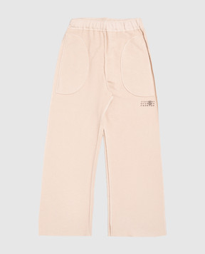 Maison Margiela MM6 Children's sweatpants with inside-out effect M61131MM08S