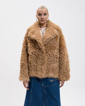 Babe Pay Pls Korin sheepskin coat with turn-down collar 2331TIGRADO