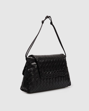 Bottega Veneta Black leather Giorno bag 857657V3IV0