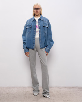Vetements Blue denim shirt ME76DS073N4