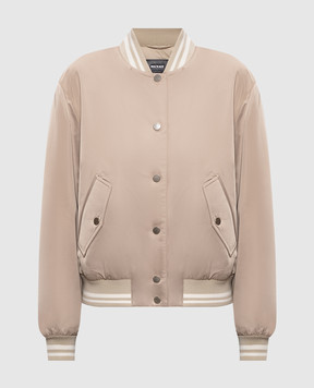 Mackage Beige Juniper bomber jacket JUNIPERSA