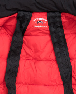 Sprayground Children's black quilted jacket SPY1564