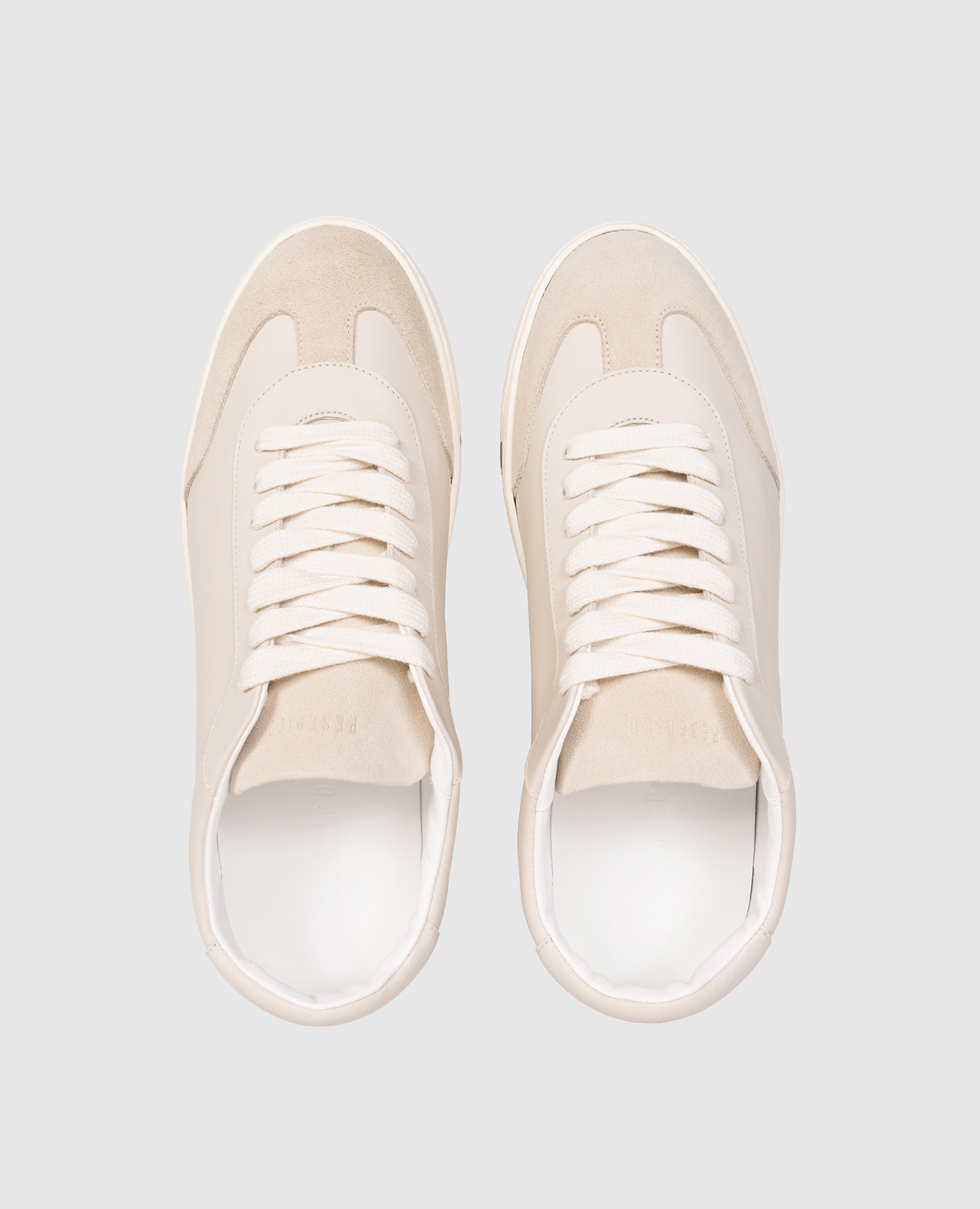Black leather sneakers Peserico 4