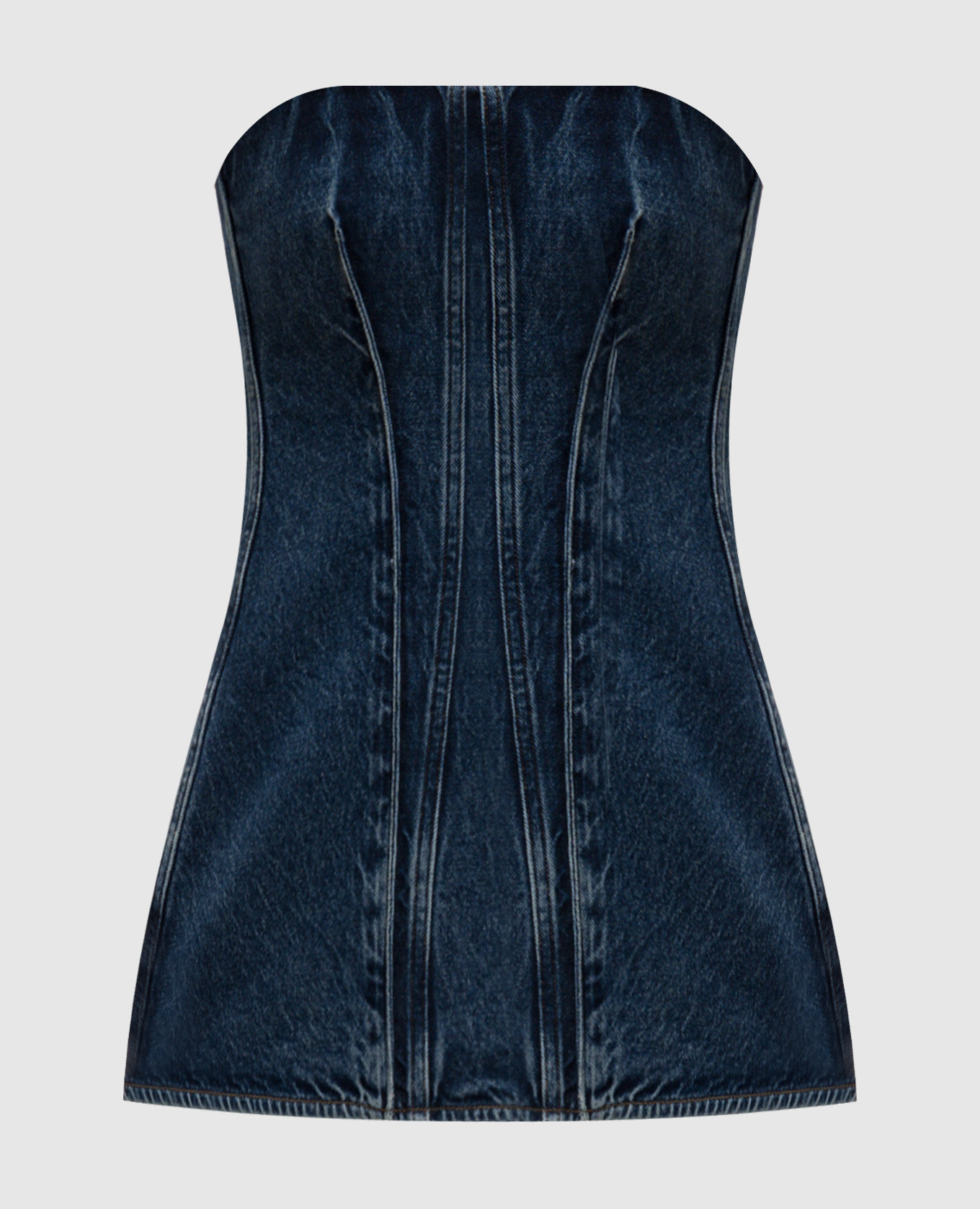 

Blue denim top Form AGOLDE