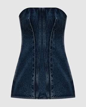 AGOLDE Blue denim top Form A74031254
