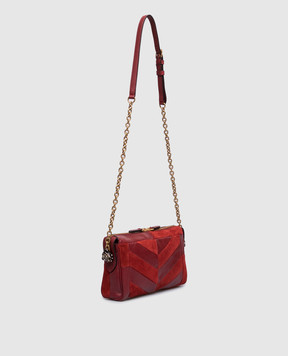 Valentino Red leather Panthea bag with Swarovski crystals 9W2B0S99DED