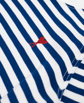 Ami Paris Children's striped long-sleeve shirt KTS426JE0241