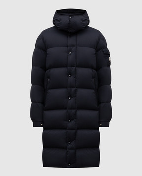 Moncler Hanoverian blue down jacket K20911C0000553333