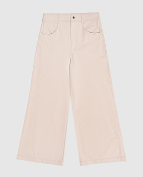 Brunello Cucinelli Children's beige pants BH827E656A