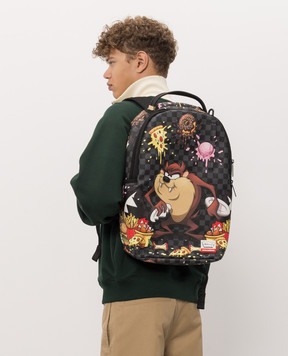Sprayground Children's black backpack LOONEY TUNES TAZMANIAN DEVIL LUNCH BREAK 910B9111NSZ